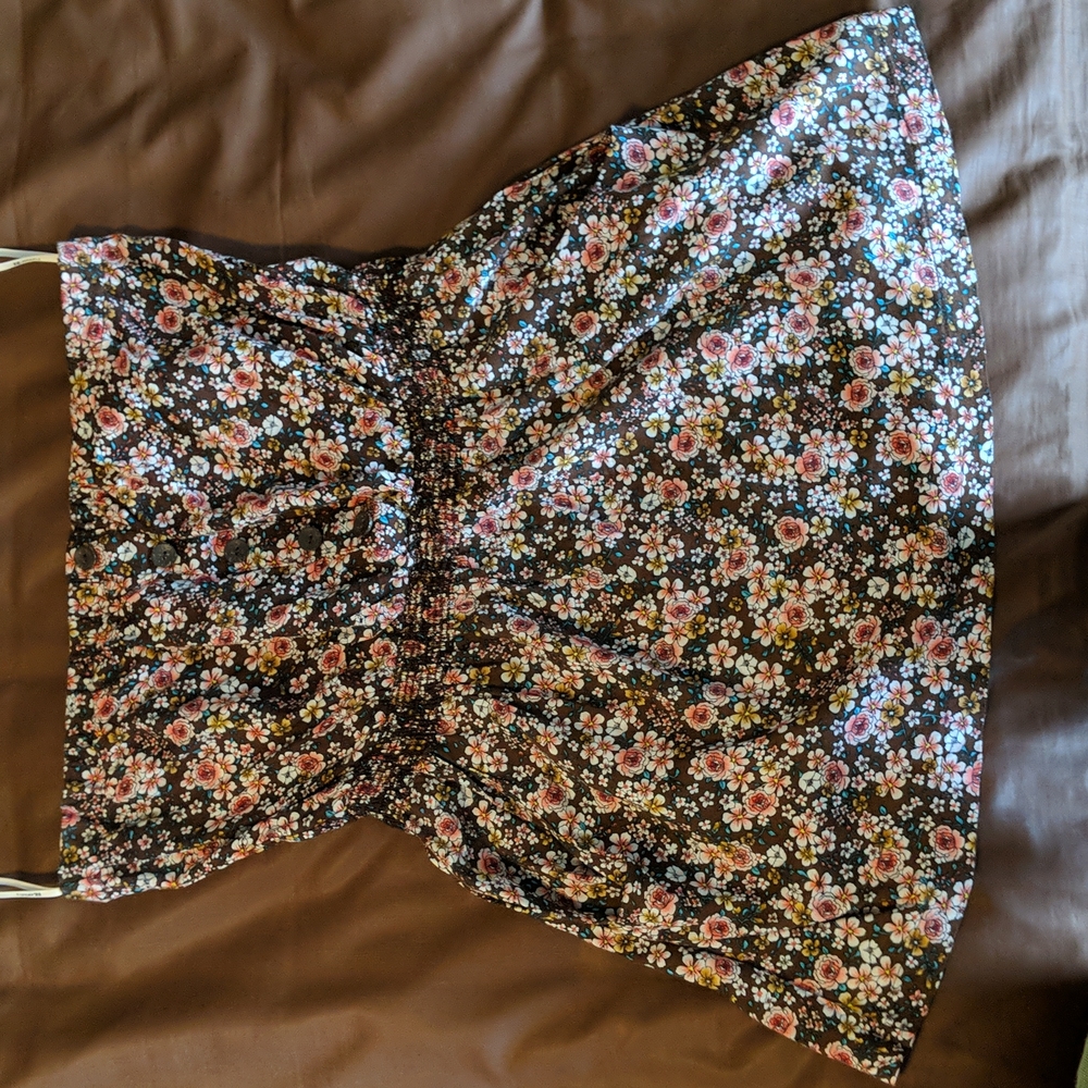 Forever 21 Strapless Blouse